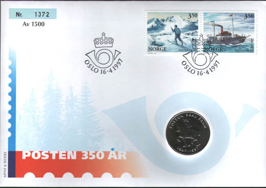 Bilde av Posten 350 år
