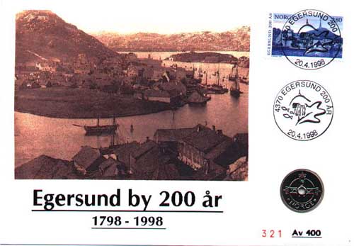 Bilde av Egersund by 200 r (1798-1998)