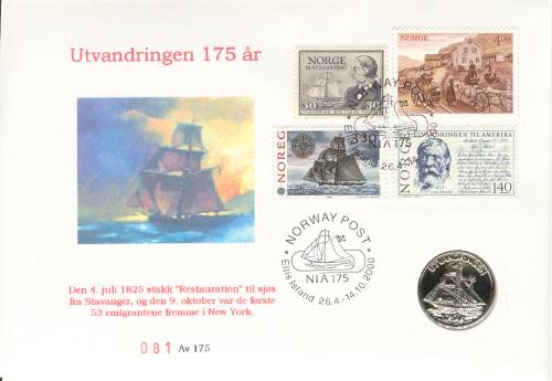 Bilde av Utvandringen 175 år