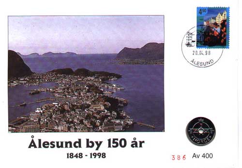 Bilde av lesund by 150 r (1848-1998)