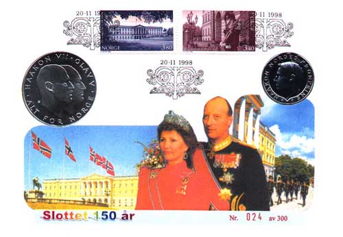 Bilde av Det Kongelige Slott 150 år