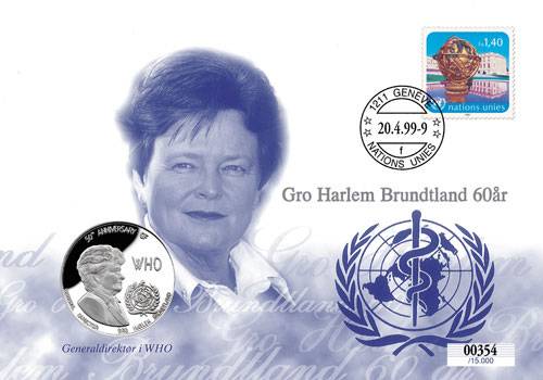 Bilde av Gro Harlem Brundtland 60 år