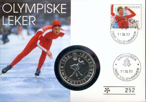 Bilde av Olympiske leker, 100 kroner nr. 2