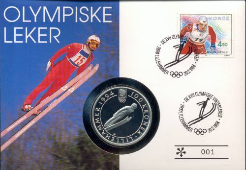 Bilde av Olympiske leker, 100 kroner nr. 4