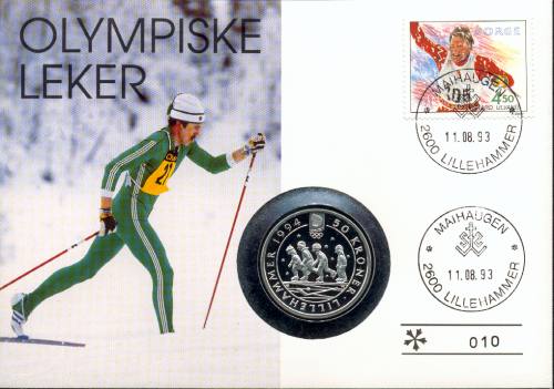 Bilde av Olympiske leker, 50 kroner nr. 5