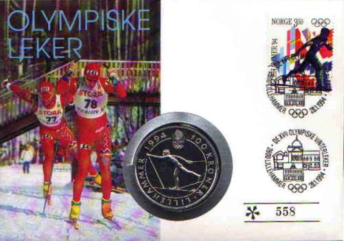 Bilde av Olympiske leker, 100 kroner nr. 1